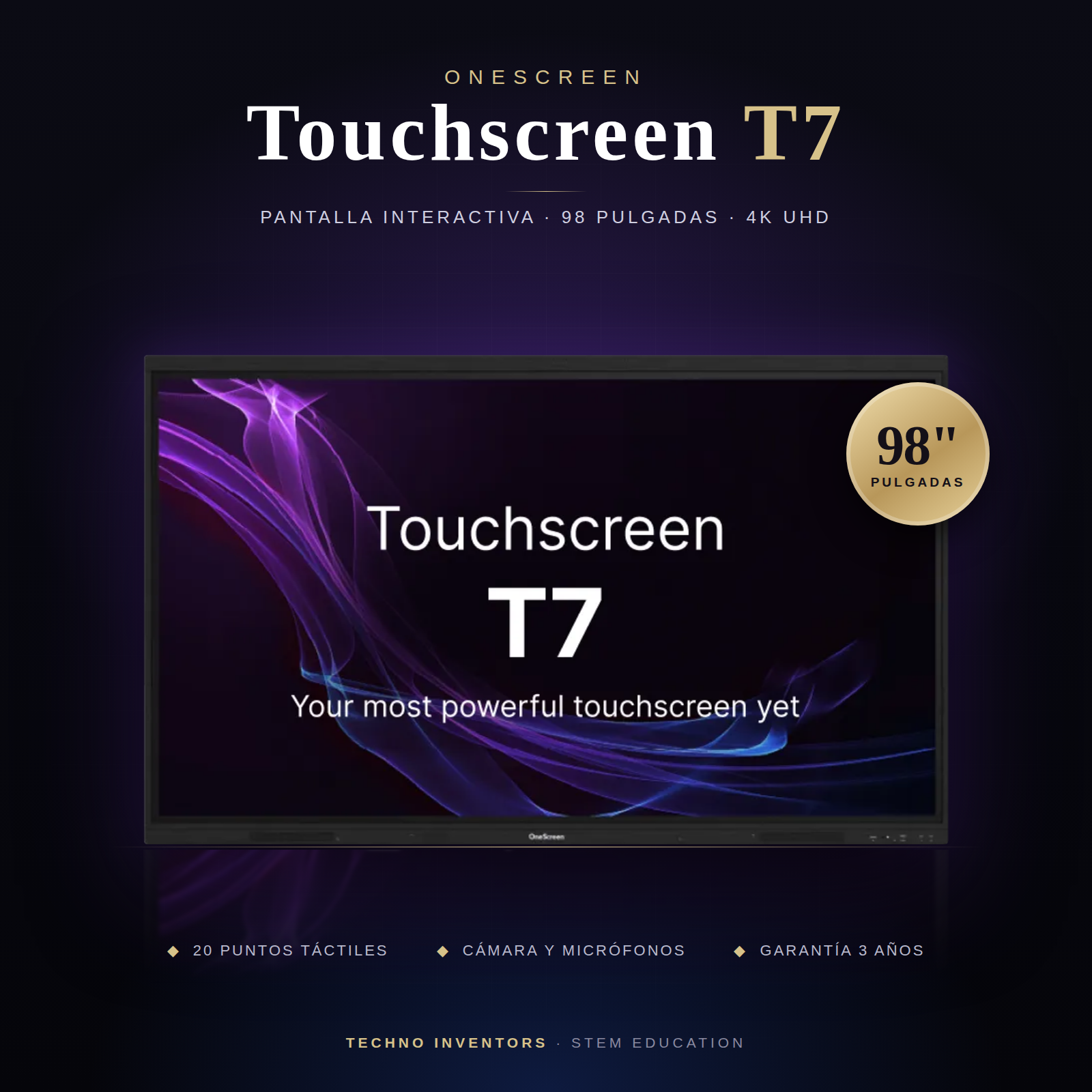 OneScreen TouchScreen 98”