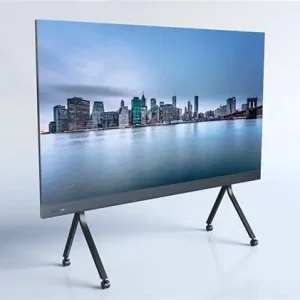 Take your auditoriums, meeting rooms, or training sessions to the next level with a screen that amplifies reach, enhances definition, and elevates the visual experience.