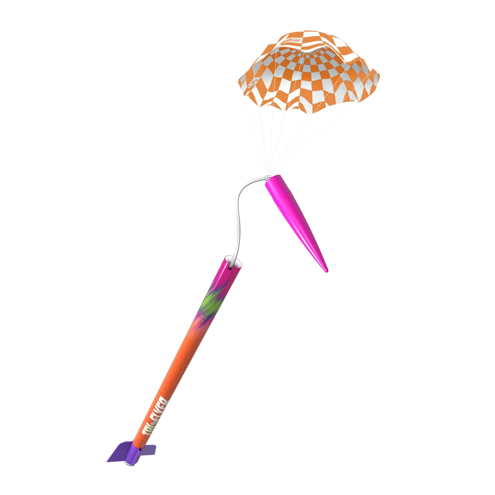Kit STEM Estes Tri-Flyer – Juego de lanzamiento de cohetes para principiantes con aletas intercambiables - Image 5