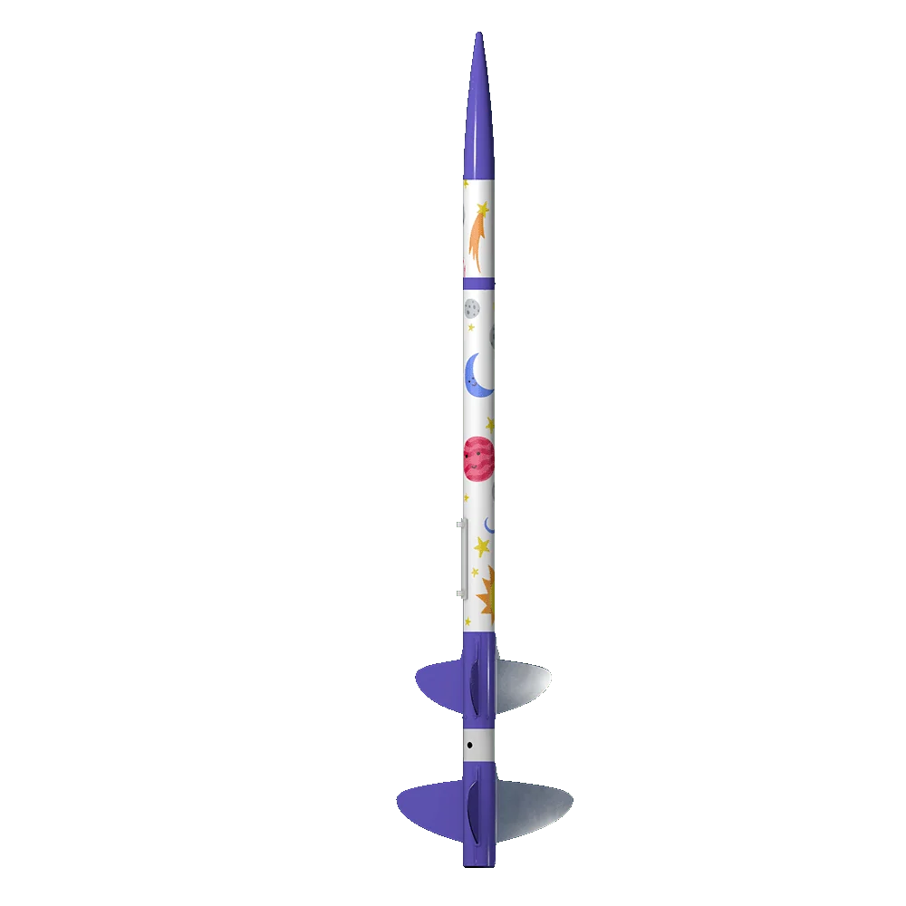Kit de cohetes STEM Estes Cosmic Cascade – Modelo de cohete de dos etapas para principiantes (hasta 1800 pies) - Image 2