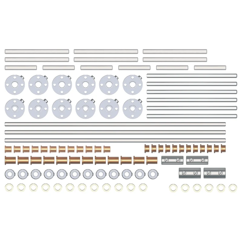 TI-TETRIX MAX Hub and Axle Pack