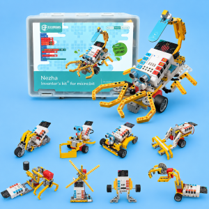 TI-ELECFREAKS NEZHA Inventor's Kit V2 para micro:bit (sin placa micro:bit)