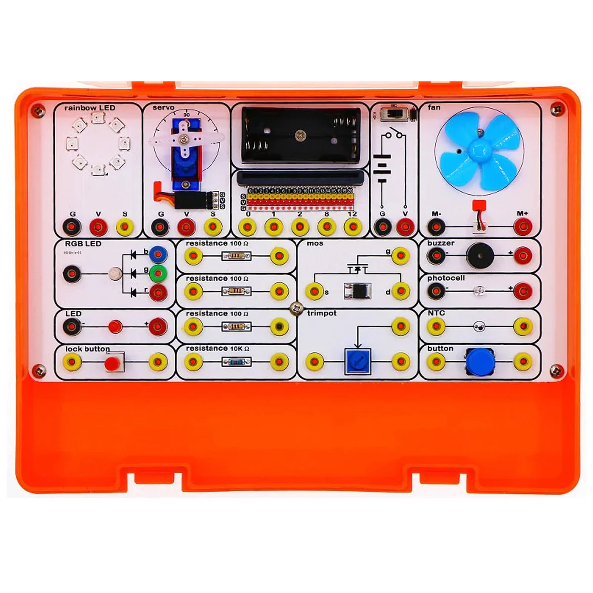Kit de experimentos de la caja científica micro:bit de ELECFREAKS, kit de programación para niños (sin placa microbiana) - Image 2
