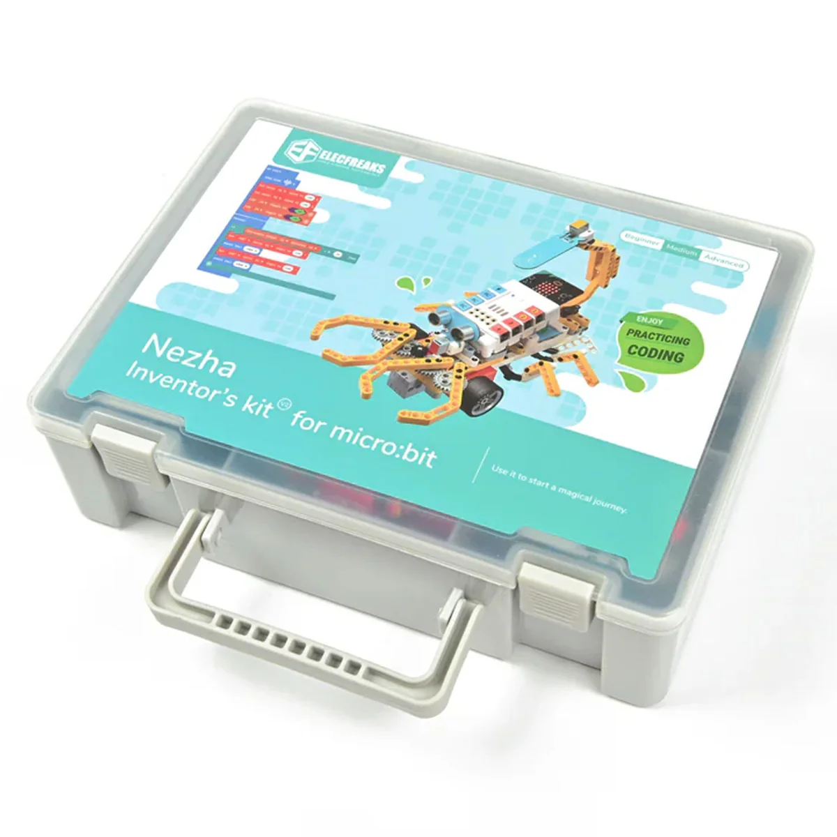 TI-ELECFREAKS NEZHA Inventor's Kit V2 para micro:bit (sin placa micro:bit) - Image 2