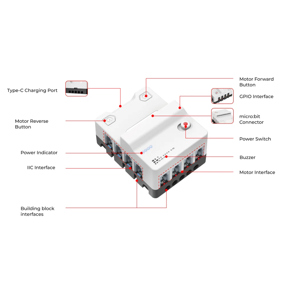 Futuro Innovadores Set Para micro:bit(Adecuado para WRO Futuro Innovadores Competición) - Image 2
