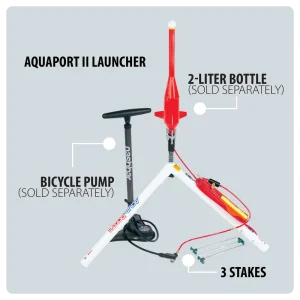 El lanzacohetes acuático AquaPort II convierte botellas vacías en lecciones STEM de alto nivel